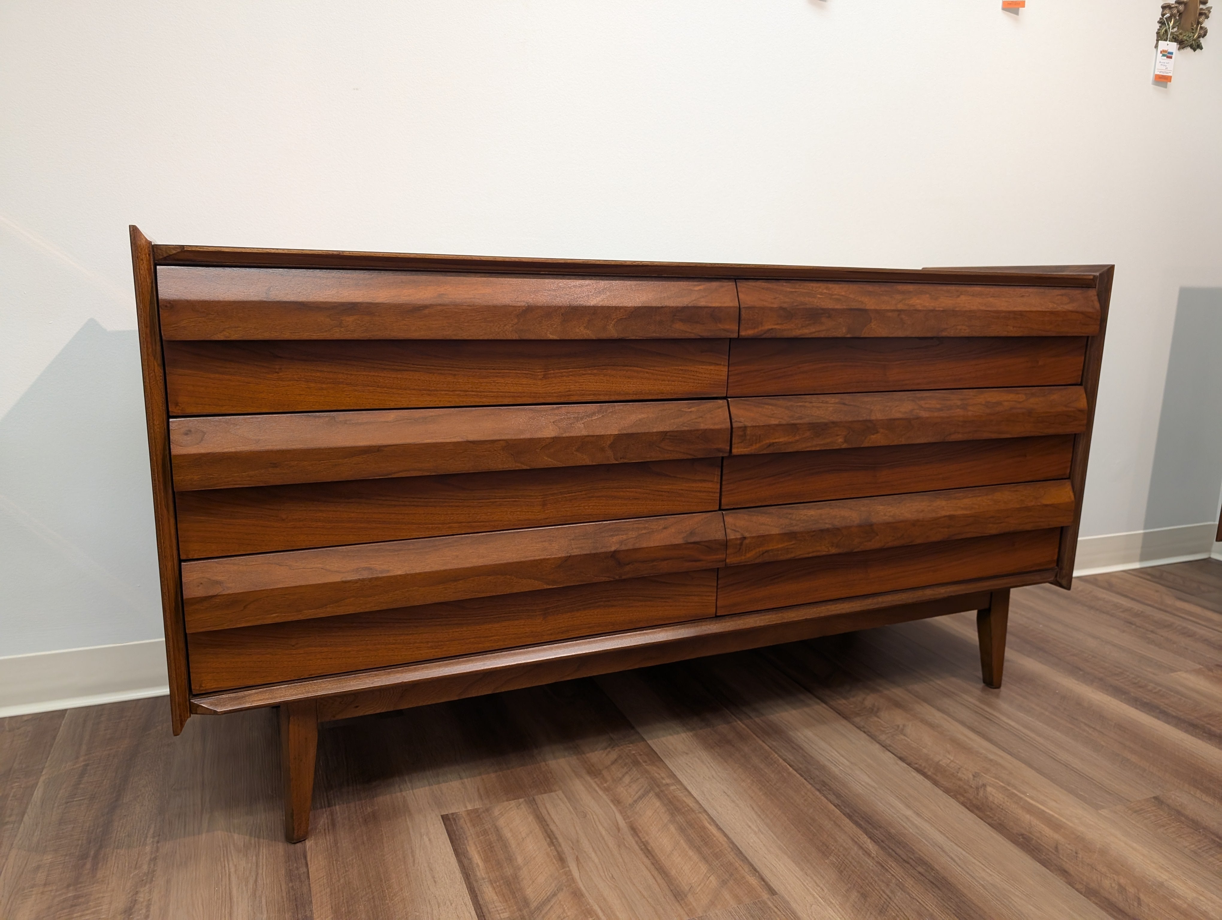 Mid Century Modern Refinished Lane "First Edition" Lowboy Dresser A Little More Like Home Mid Century Modern Refinished Lane "First Edition" Lowboy Dresser A Little More Like Home