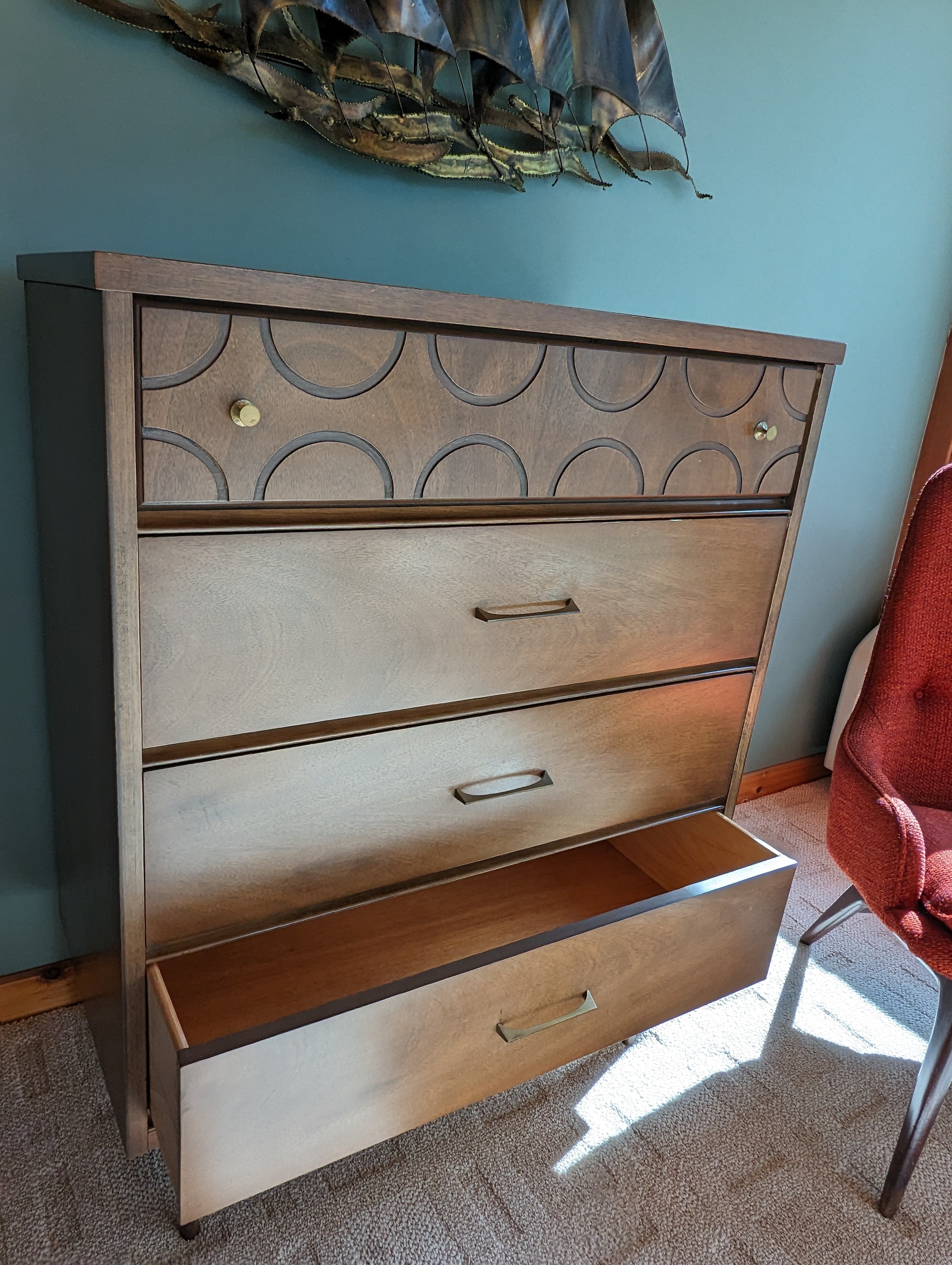 Mid Century Modern Bassett Appreciation Dresser Set Mid Century Modern Bassett Appreciation Dresser Set