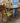 REFINISHED Mahogany Mid Century Modern Dining Set | Table with 3 Leaves and 6 Chairs