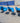 Vintage Blue Eames Herman Miller Padded Arm Shell Chair | 4 Available Separately