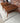 Pair of Refinished Mid Century Modern Mersman End Tables | Glass Top Protectors