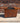 Refinished 1970s Walnut Rolling Bar by Dillingham