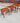 Set of 3 Refinished Mid Century Modern Teak Nesting Tables