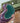 Curvy Purple and Blue Large Ashtray