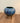 Royal Haeger Blue Ceramic Pot with Wood Stand