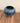 Royal Haeger Blue Ceramic Pot with Wood Stand