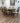Broyhill "Brasilia" Dining Set with Original Upholstery, Refinished Table
