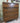 Mid Century Tallboy Dresser with 4 Drawers