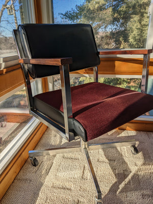 Mid Century Modern Eck Adams Desk Chair – A Little More Like Home