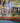 Large Framed Abstract Cityscape Print "Bronze Skyline" by Carter