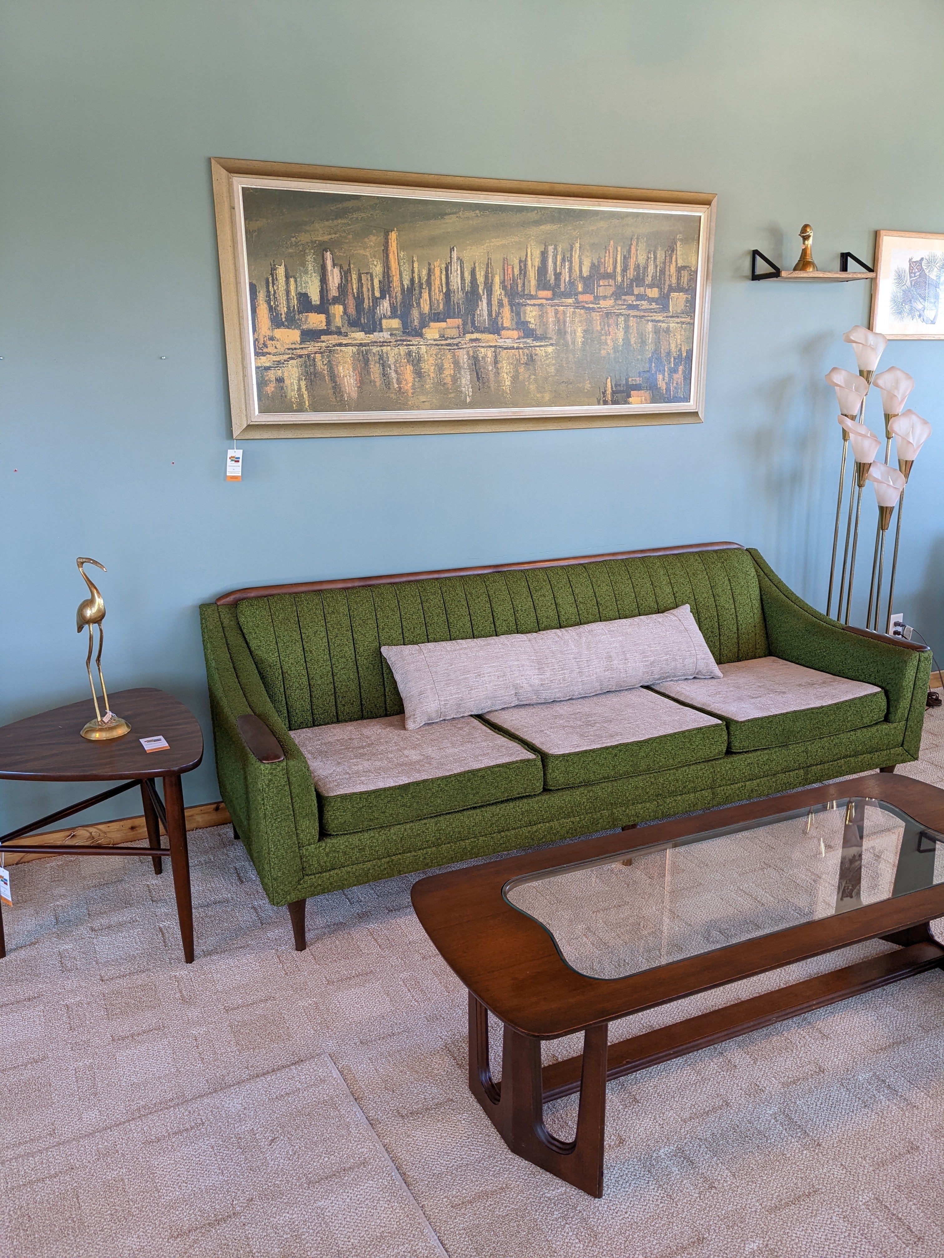 Mid Century Modern Kroehler Galaxy Sofa