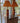 Pair of Mid Century Tall Orange Lamps