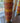 Pair of Mid Century Tall Orange Lamps