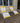 Pair of Retro Yellow Folding Aluminum Lawn Chairs