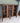 Mid Century Modern Cabinet | Wicker and Glass Doors