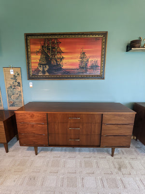 mid century modern lowboy dresser Mid Century Modern Lowboy Dresser
