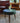 Retro Vinyl Green Footstool