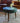 Retro Vinyl Green Footstool