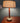 Mid Century Table Lamp | Wooden Base
