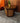 Mid Century Modern Hexagon End Table | Caned Doors