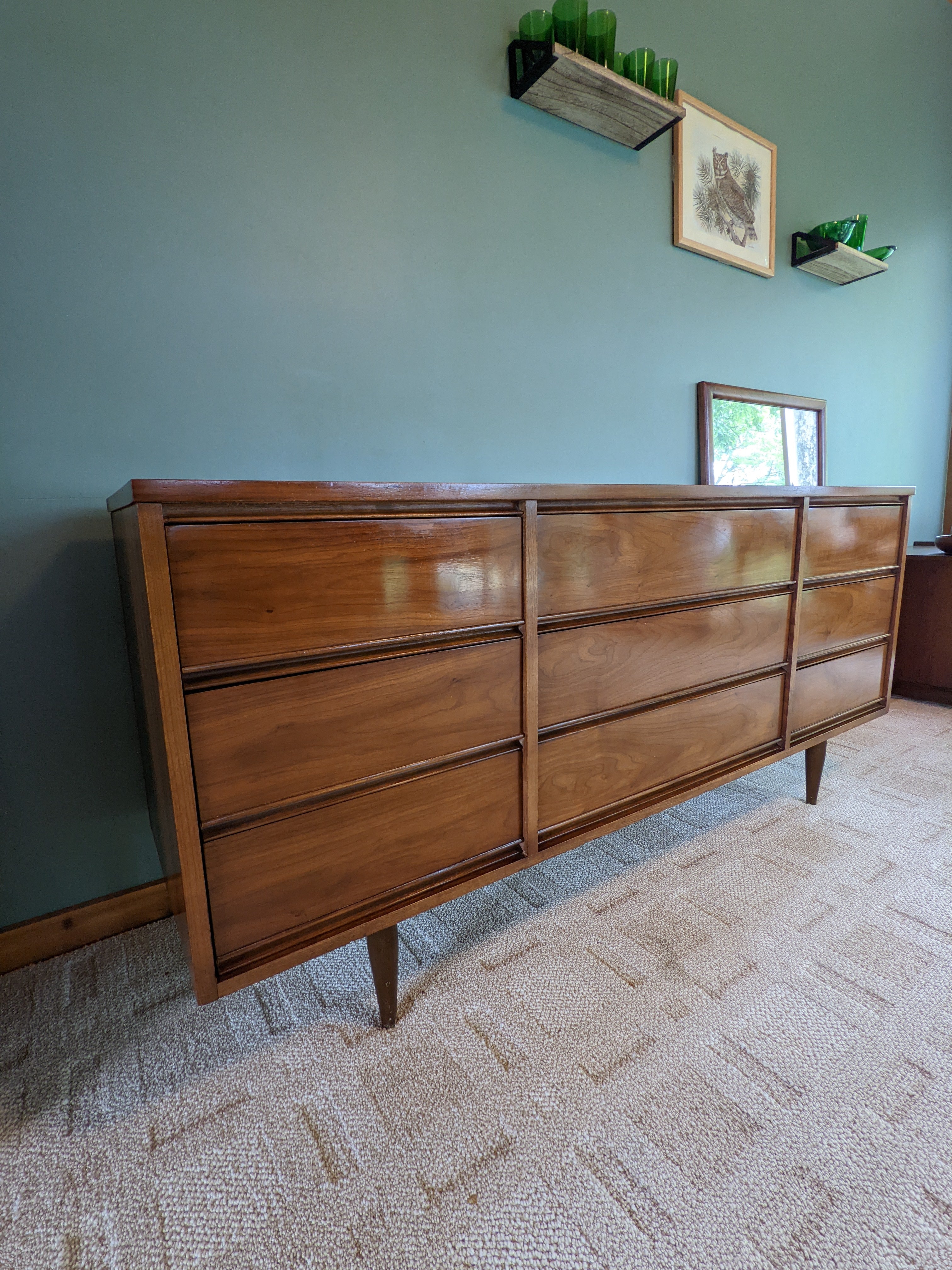 Mid Century Modern Lowboy Dresser Mid Century Modern Lowboy Dresser