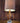 Mid Century Modern Atomic Sculpted Wood Lamp