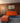 Herman Miller Orange Ottoman | Two of Three