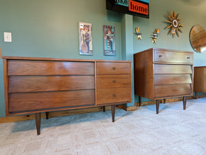 mid century modern dresser set Mid Century Modern Dresser Set