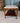 Mid Century Modern Lane Rhythm Rectangular End Table | Travertine Top